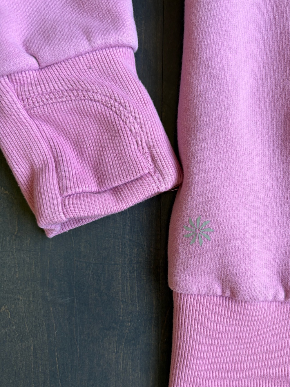 Athleta Girl Pink Zip Hoodie Size 12 - Picture 10 of 10